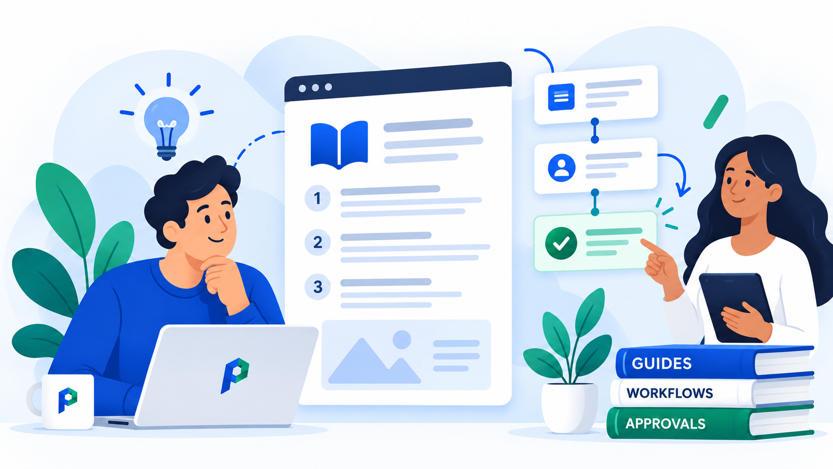 Illustration for the Jira Service Management bulk approvals guide